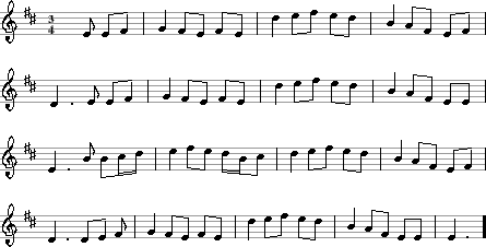 Anach Cuain notation page 1